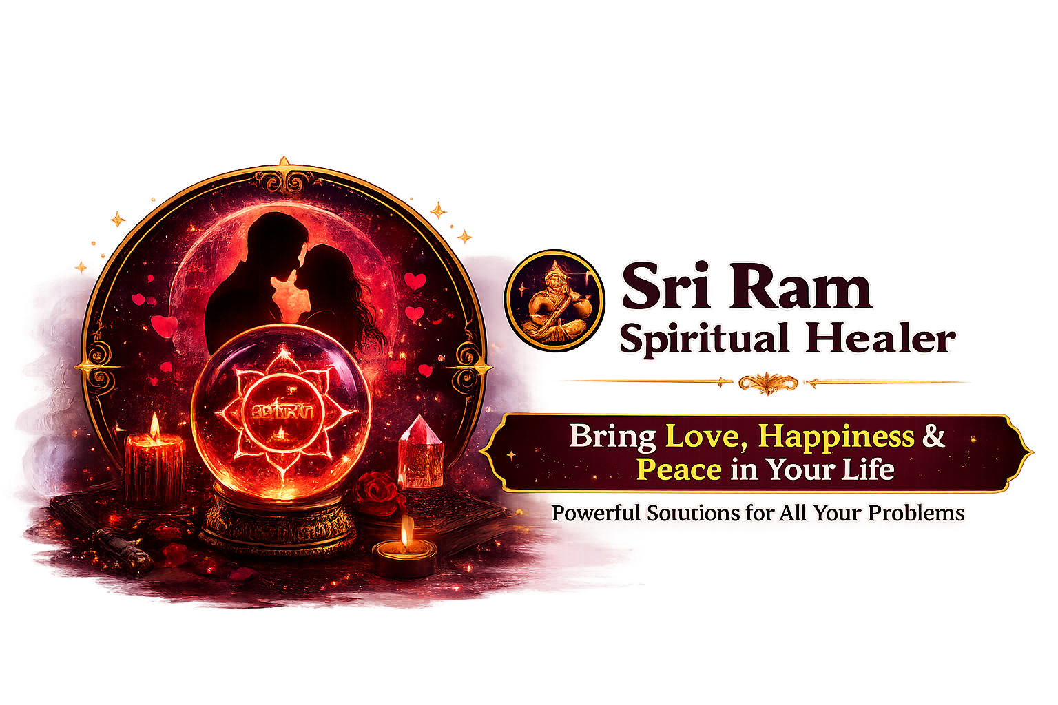 Sri Ram Spiritual Healer Logo